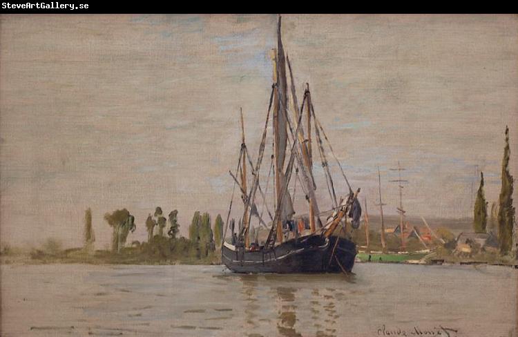 Claude Monet Chasse-maree at anchor